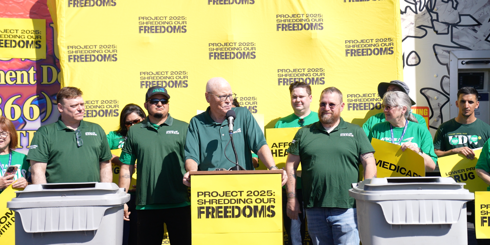 AFSCME Members Rally in Tucson Against Trump's Project 2025 Agenda ...
