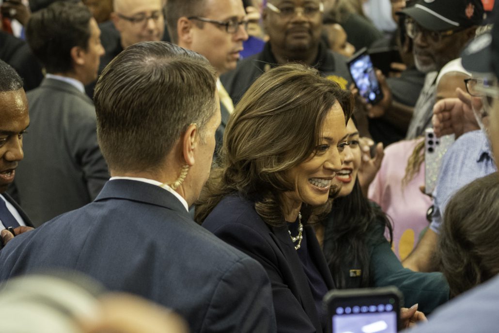 UAW Poll: Kamala Harris Leads Trump by 22 Points in Battleground States ...