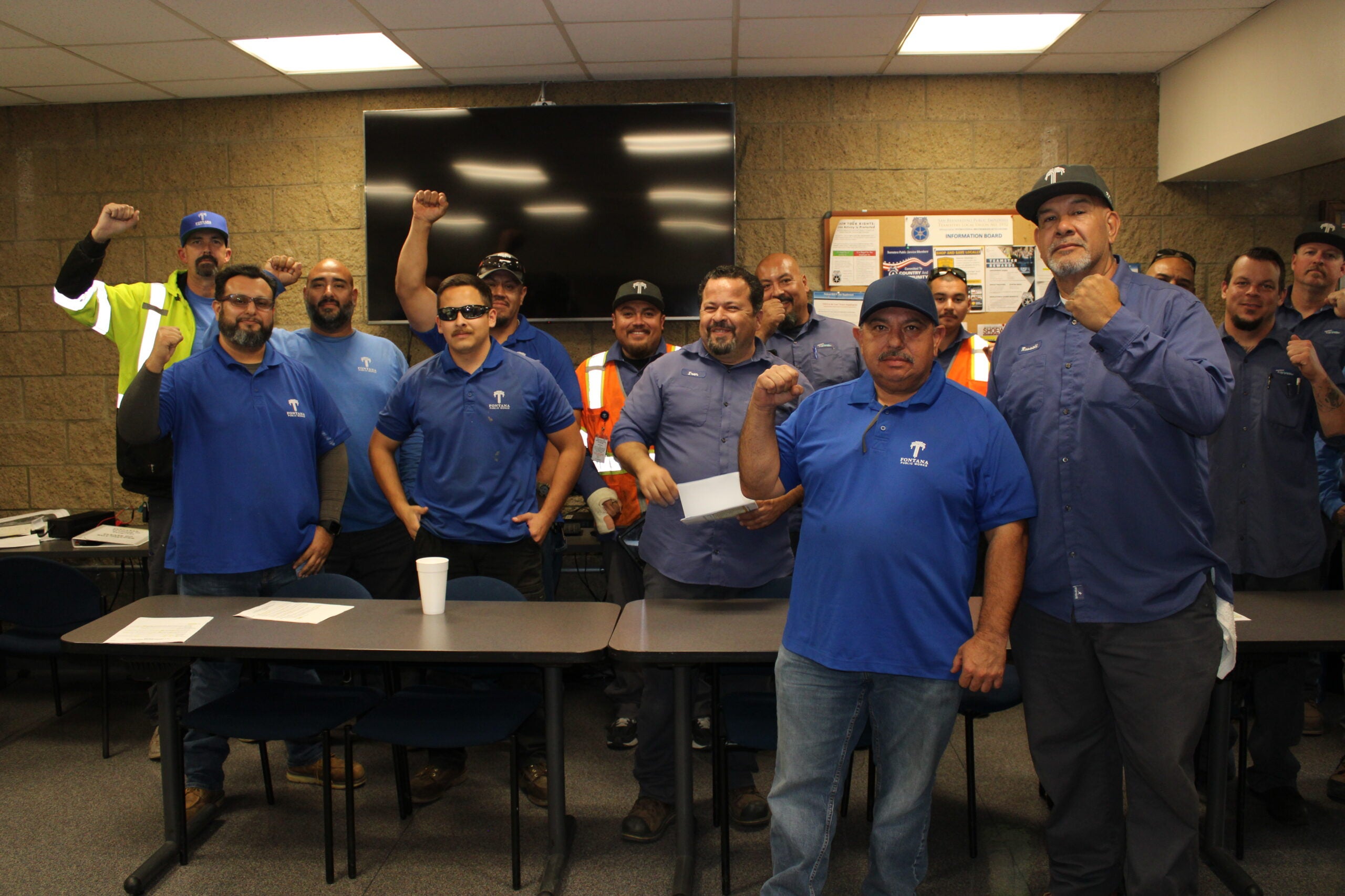 Fontana Public Works Teamsters Approve New Contract - USA Works