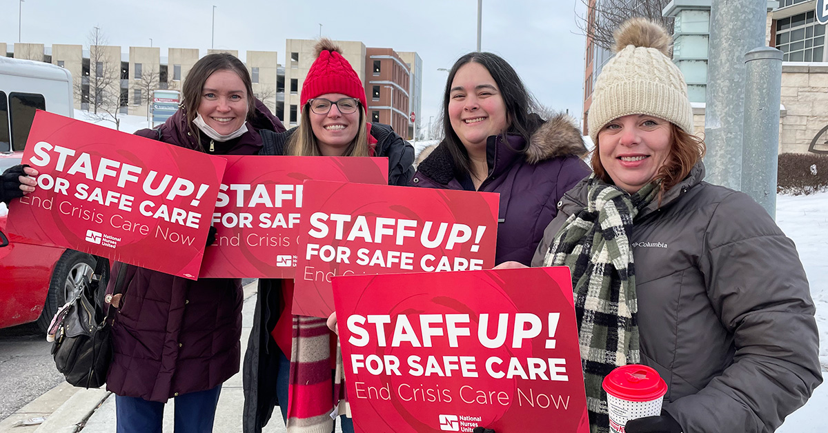 Saint Agnes Nurses Rally for Fair Contract to Improve Patient Care ...