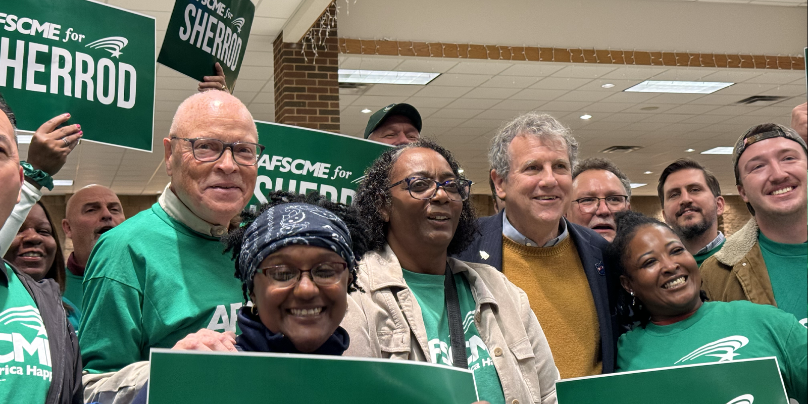 Union Leaders Rally in Ohio to Support Sen. Sherrod Brown's Reelection ...