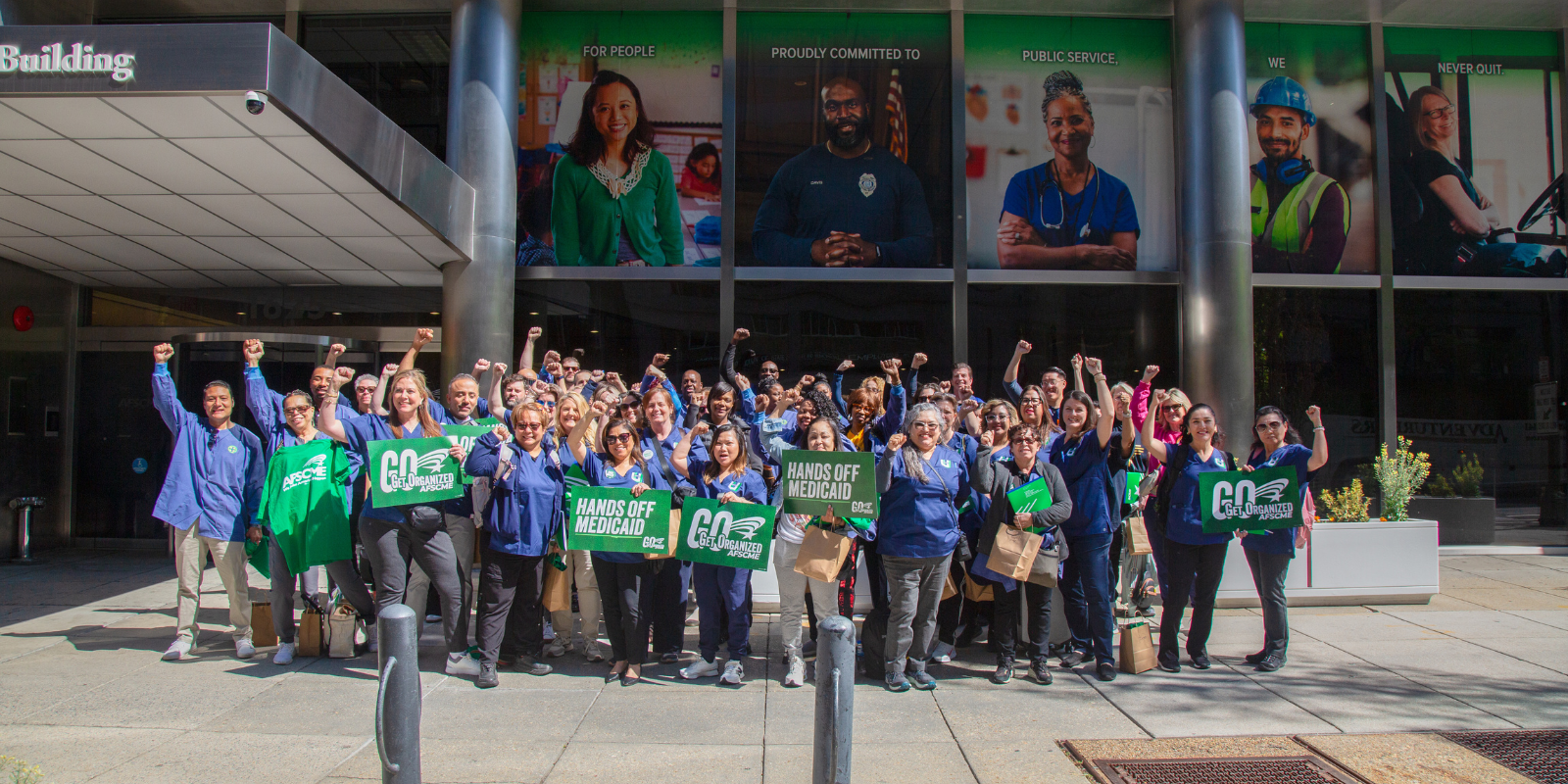 AFSCME Nurses Rally in D.C. to Oppose Proposed Medicaid Budget Cuts ...