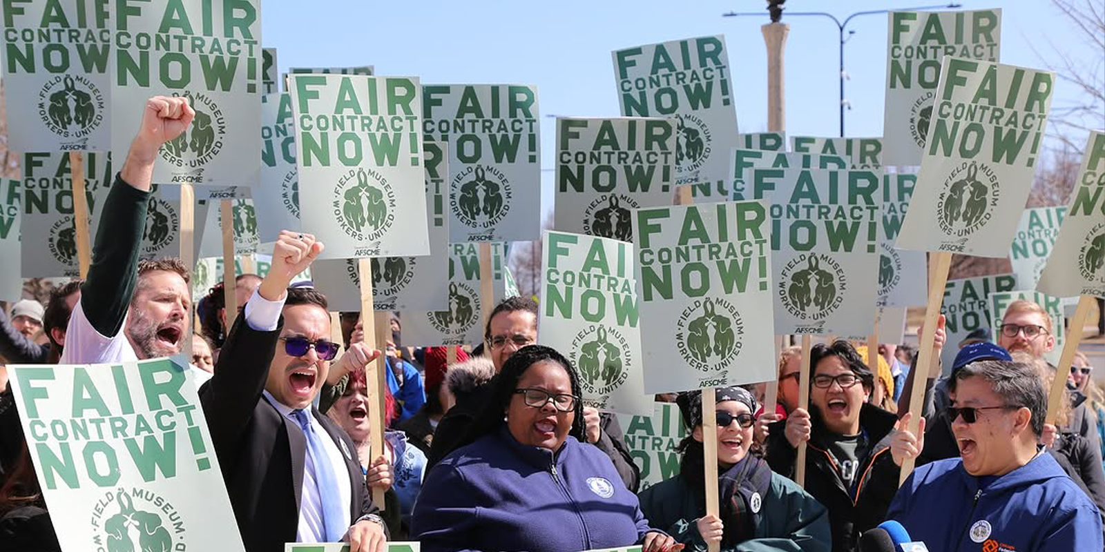 Field Museum Workers Celebrate First Union Contract Victory - USA Works