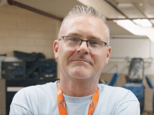 Steven Garty finds joy in keeping his hospital running