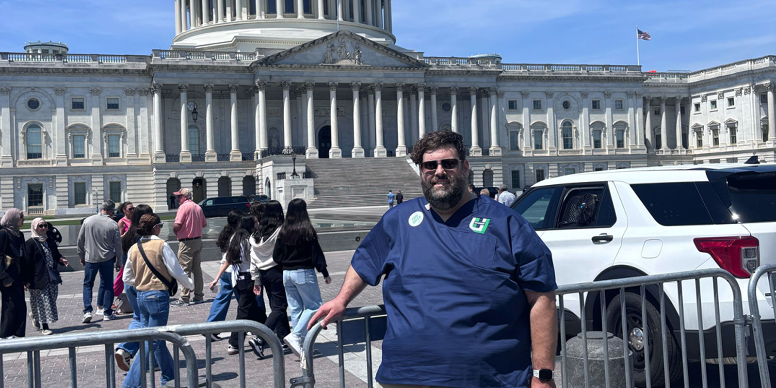 California Nurse Zachary Pritchett Wins AFSCME Never Quit Award - USA Works