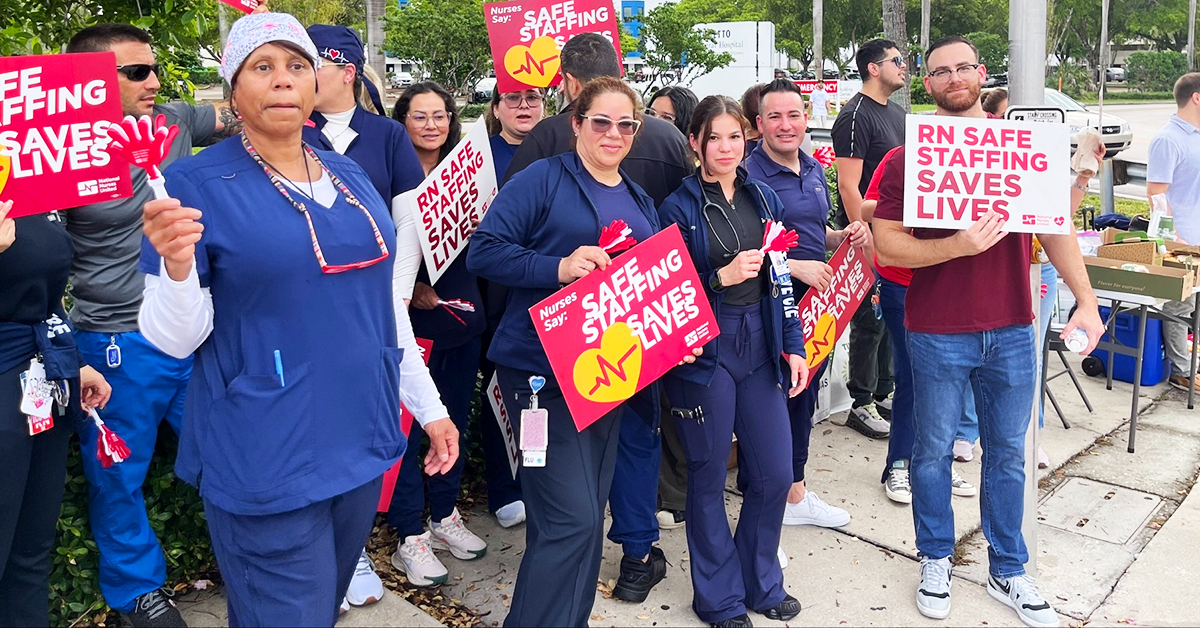Nurses to Rally in Hialeah for Fair Contracts Amid Stalled Negotiations ...