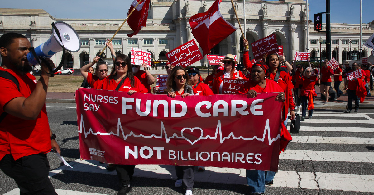 Nurses and Congress Rally for ACA Subsidies and Medicare for All - USA ...