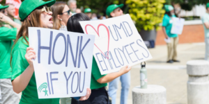 AFSCME Maryland fights layoffs demands promised raises for university staff - USA Works