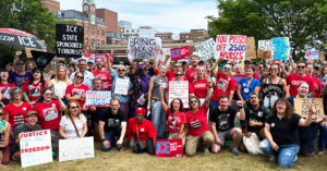 Large group of Maine nurses demanding justice for Debora